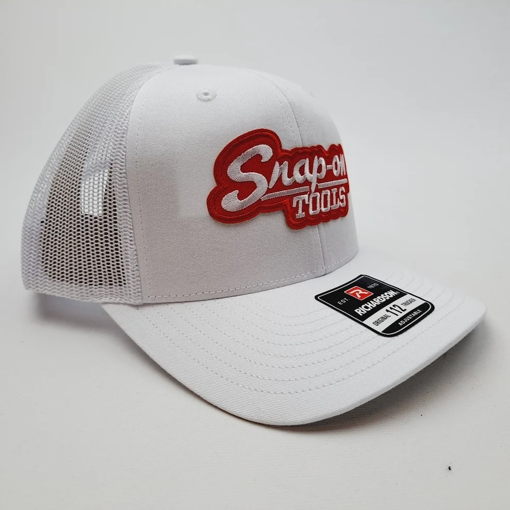 Snap On Tools Richardson 112 Trucker Mesh Snapback Cap Hat Embroidered  …